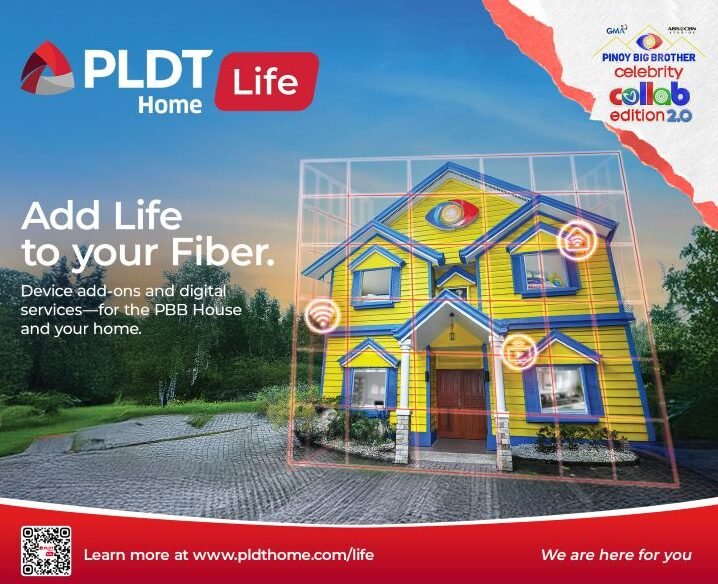 PLDT Home Life collabs with PBB Celebrity Collab 2.0 to power the smartest, most modern ‘Bahay ni Kuya’ yet