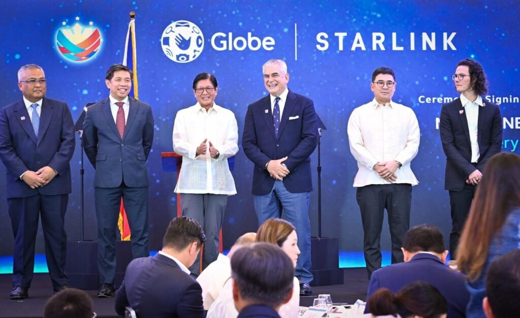 President Marcos Jr. Witnesses Globe and Starlink Partnership Launch for Universal Connectivity